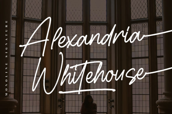 Alexandria Whitehouse: A Script Font That Elevates Your Brand