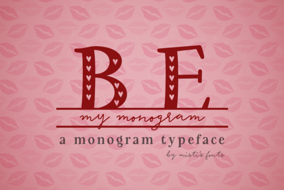 Be My Monogram: A Script Handwritten Font for Heartfelt Branding and Digital Campaigns