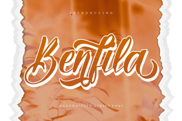 Benfila: A Script Handwritten Font That Elevates Your Brand