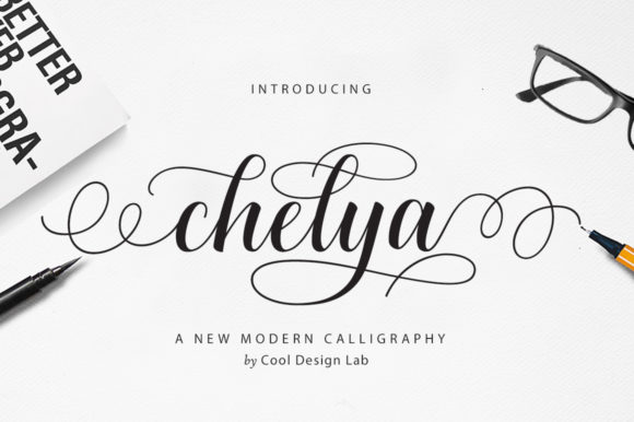 Chelya: A Timeless Script Font for Editorial Design