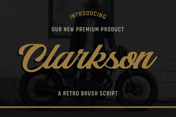 Clarkson Font: A Bold Script for Creative Projects