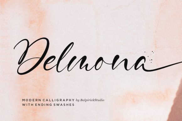 Delmona: A Timeless Script Handwritten Font for Designers