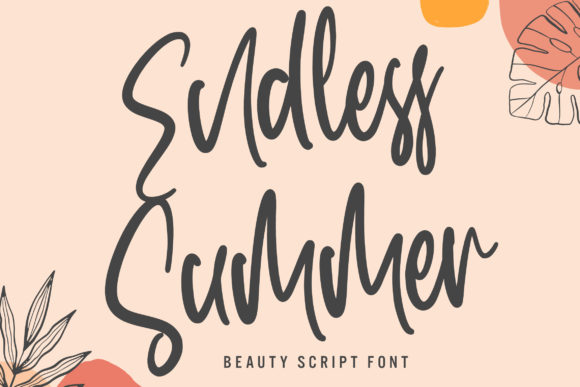 Endless Summer: A Script Handwritten Font for Modern Web Design