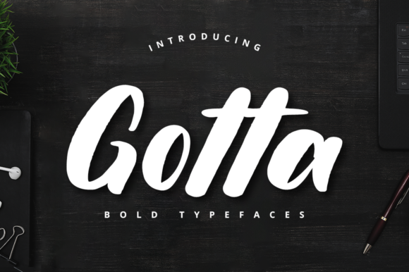 Gotta: A Script Handwritten Font That Brings Joy to Every Design