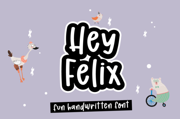 Hey Felix: A Script Handwritten Font for Creative Crafters and Product Makers