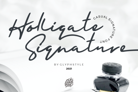 Holligate: A Script Handwritten Font for Branding That Feels Real
