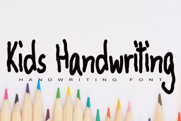 Kids Handwriting for Creative Campaigns and Branding
