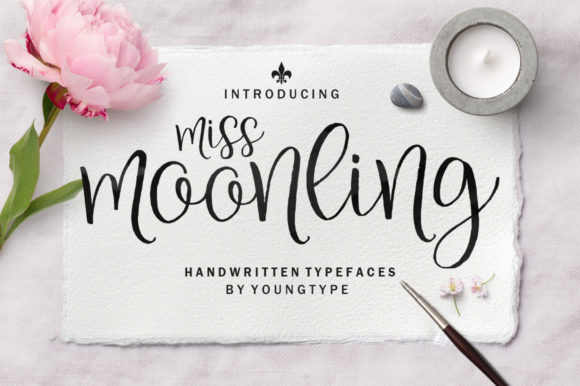 Miss Moonling: A Sweet Script Font for Warm Branding