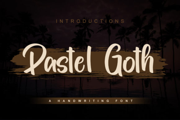 Pastel Goth: A Script Handwritten Font for Modern Web Design