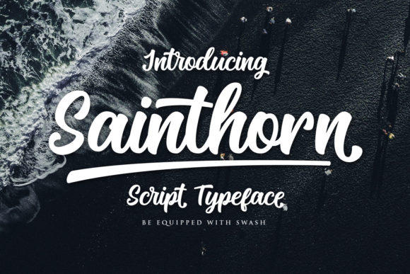 Sainthorn: The Bold Handwritten Font for Powerful Branding