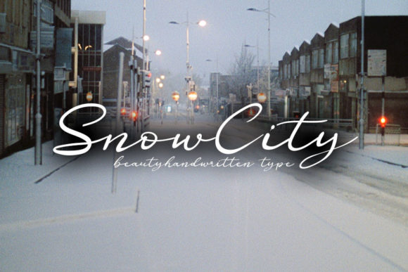 Snow City: A Script Handwritten Font for Timeless Branding
