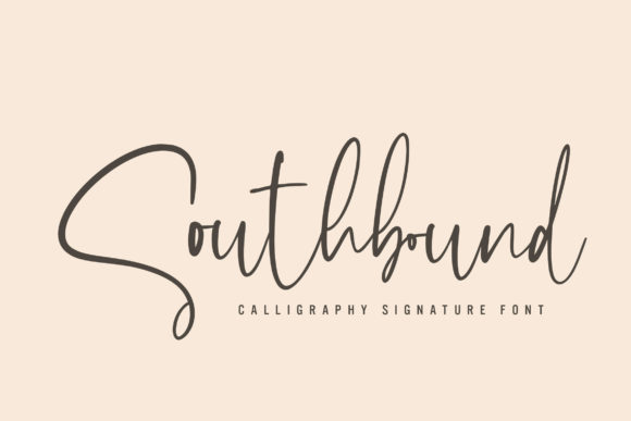 Southbound: A Script Font for Editorial Elegance
