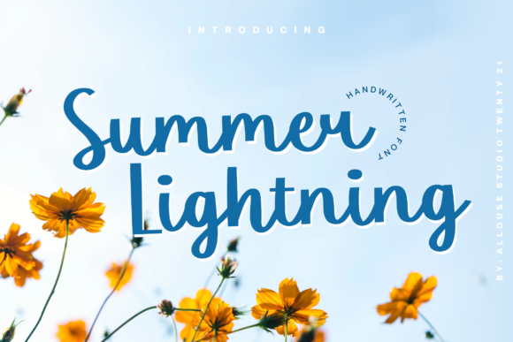 Summer Lightning: The Font That Elevates Your Brand