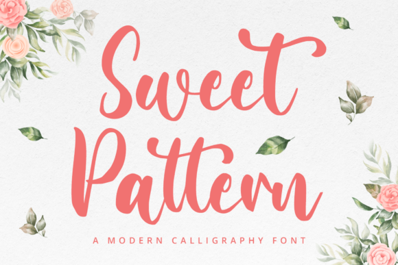 Sweet Pattern Font: A Delicate Script for Creative Projects