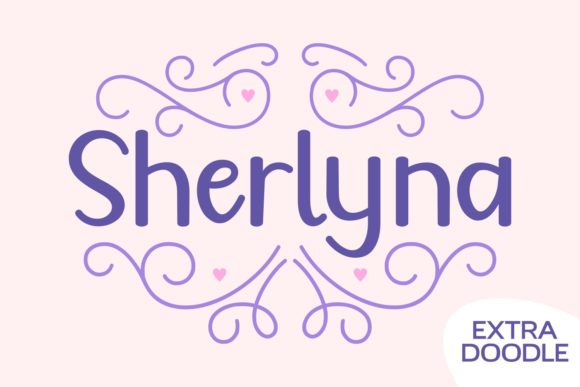 Transform Your Brand with Sherlyna: A Fun, Jolly Handwritten Font for Small Businesses