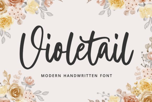Violetail Modern: The Elegant Font for Branding and Design