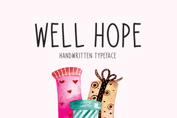 Well Hope: The Handwritten Font That Elevates Your Brand